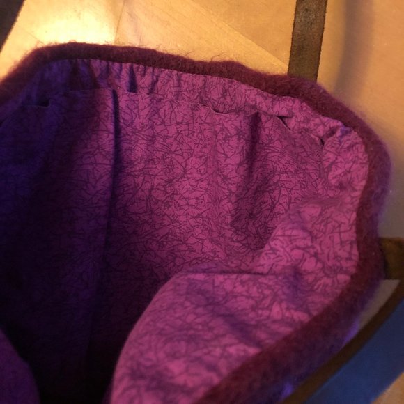 Handmade Felted Bag, Like New - Picture 6 of 8